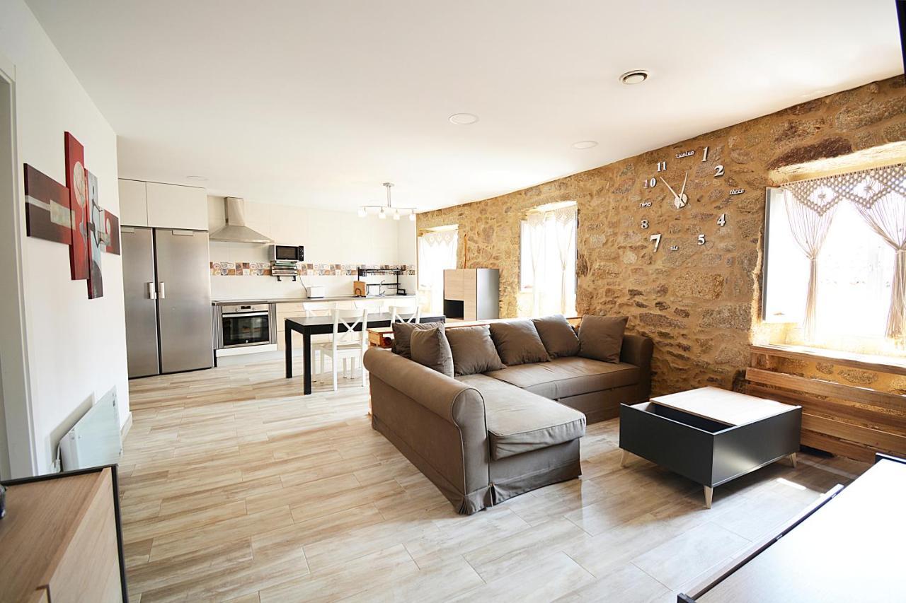 Casa con piscina en Villagarcía de Arousa Deiro Exterior foto